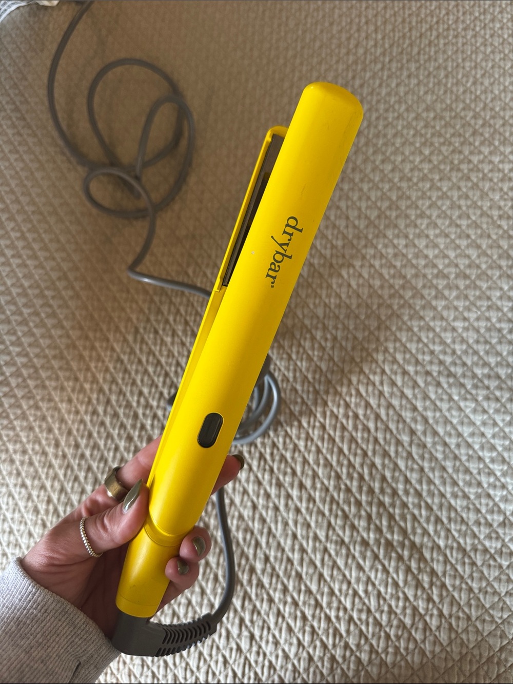 Drybar Yellow Compact Flat Iron